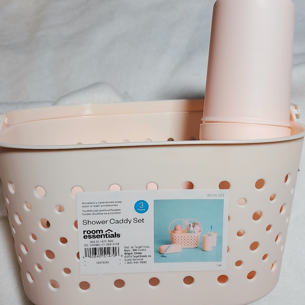 Shower caddy set